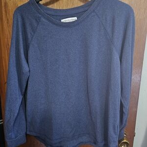 Karen Neuburger Navy Long Sleeve Sweater Size Medium